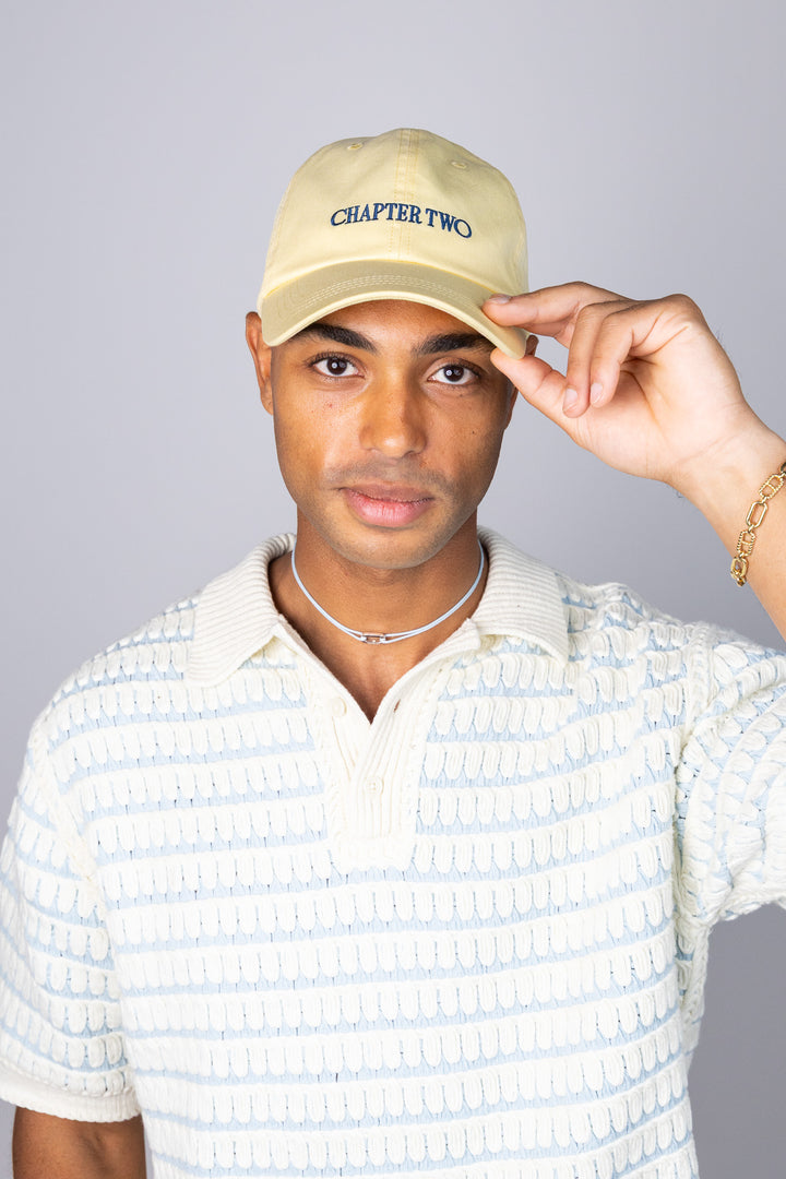 Casquette Chapter Two — Jaune Beurre