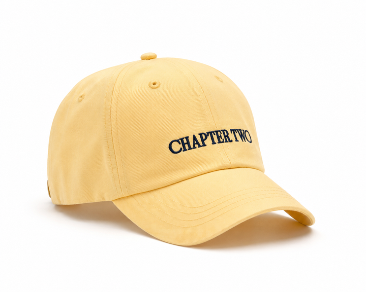 Casquette Chapter Two — Jaune Beurre